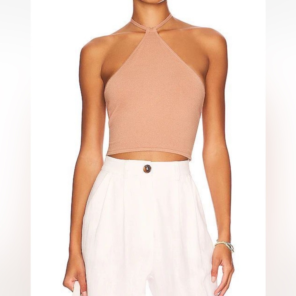 NWT WeWoreWhat Knit Halter Top